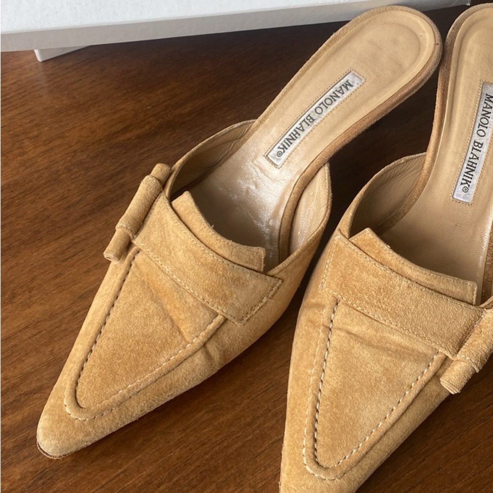 39.5 MANOLO BLAHNIK MULES